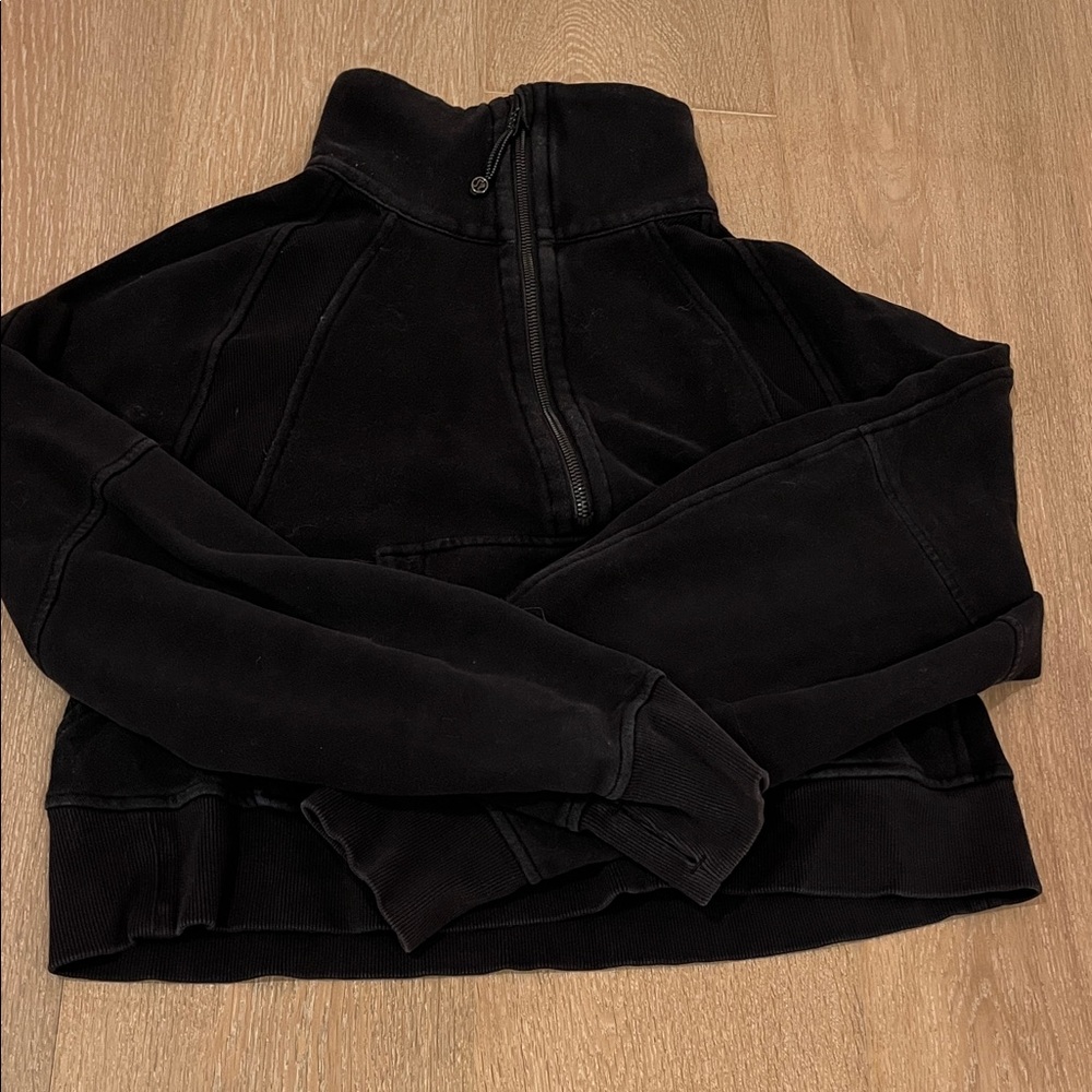 lululemon athletica Black Bomber Jacket